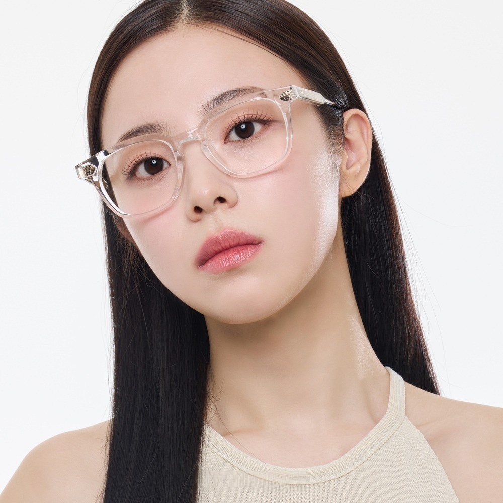 Kính mát Gentle Monster Kubo C1 Square Glasses in Clear Acetate Frame 21