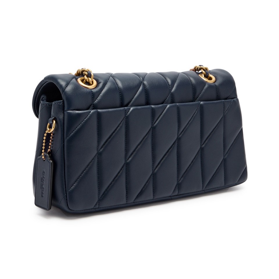 Túi đeo chéo Coach Tabby 26 Quilted Leather Shoulder Bag Dark Navy 1