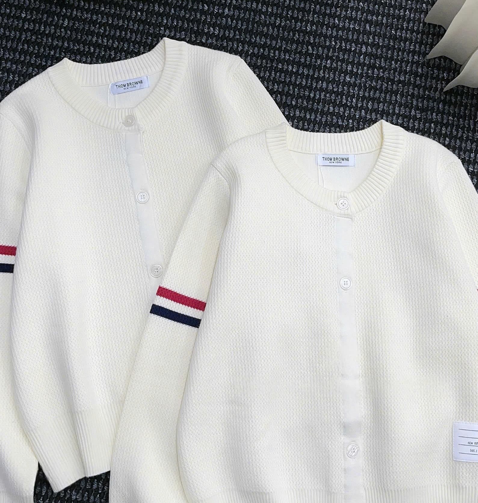 Áo khoác len nữ tay dài Thom Browne 2