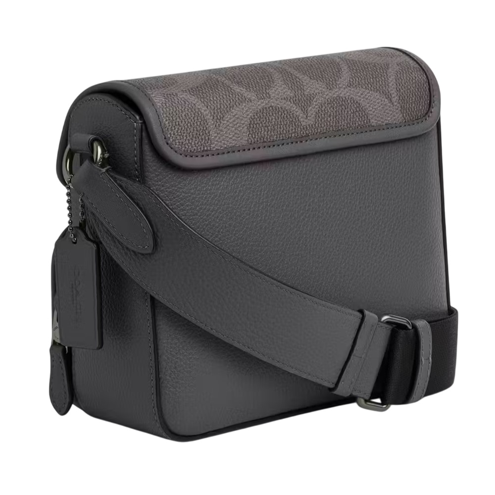 Túi đeo chéo Coach Nam Sullivan Flap Crossbody Bag in Maxi Signature Canvas with Patch CCG29 1