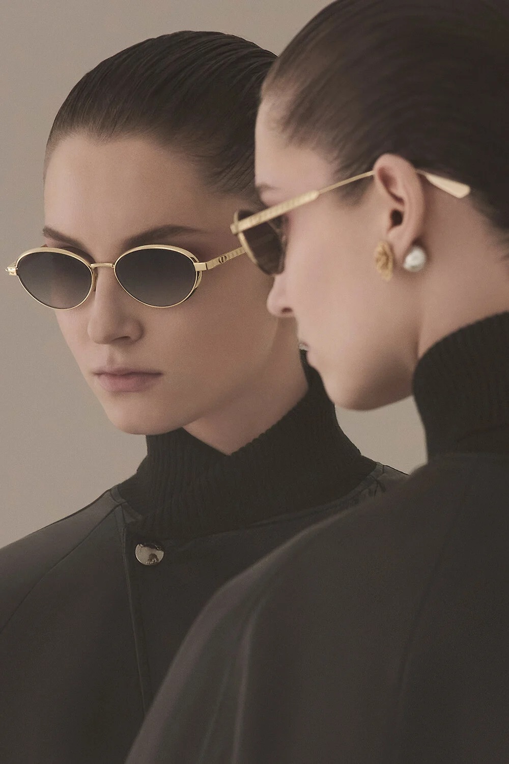 Kính mát Dior DiorCannage R1U Gradient Gray Oval Sunglasses 7