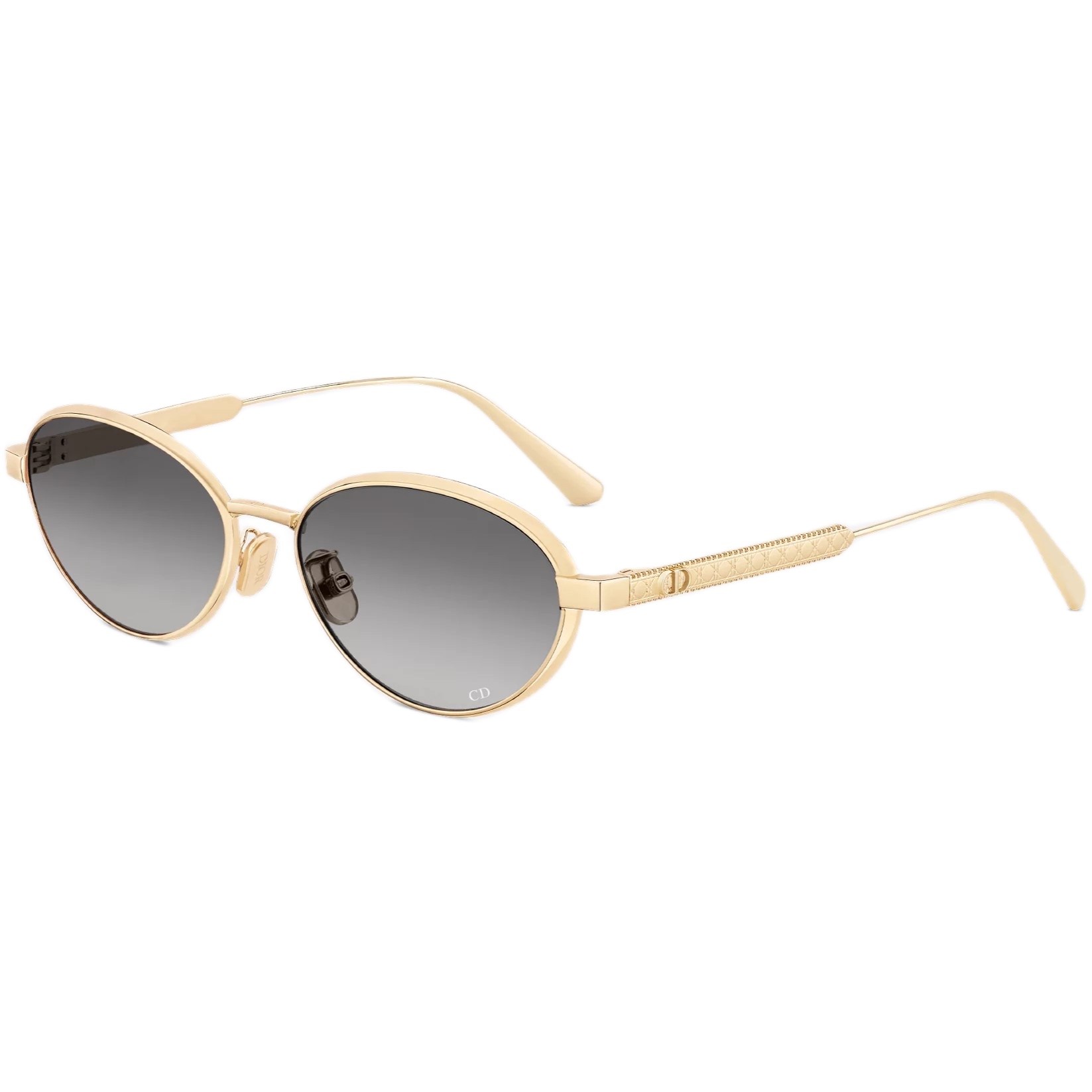 Kính mát Dior DiorCannage R1U Gradient Gray Oval Sunglasses 10