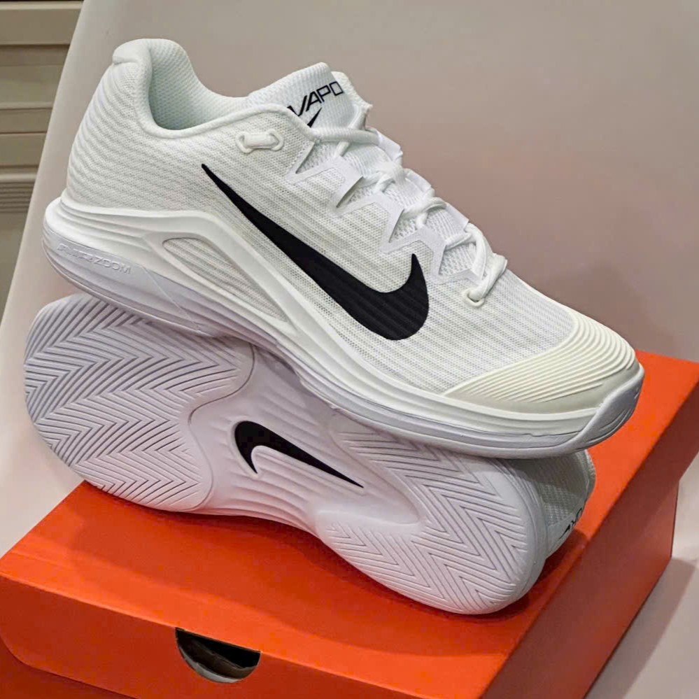 Giày thể thao Pickleball Nike Vapor 12 Hard Court Tennis Shoes Summit White FV5554-100 2