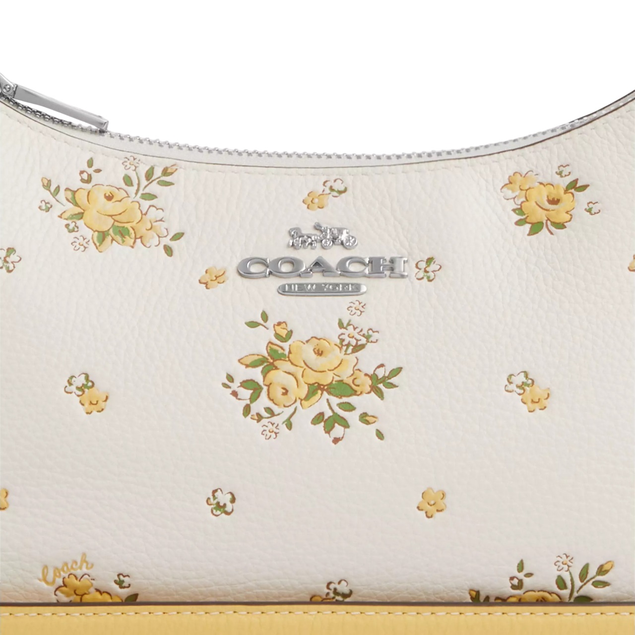 Túi Coach Teri Shoulder Bag With Floral Print Chalk Multi CAL45 8