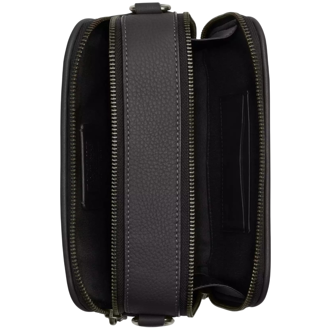 Túi đeo chéo Coach Nam Wyatt Crossbody Gunmetal Black CM113 3