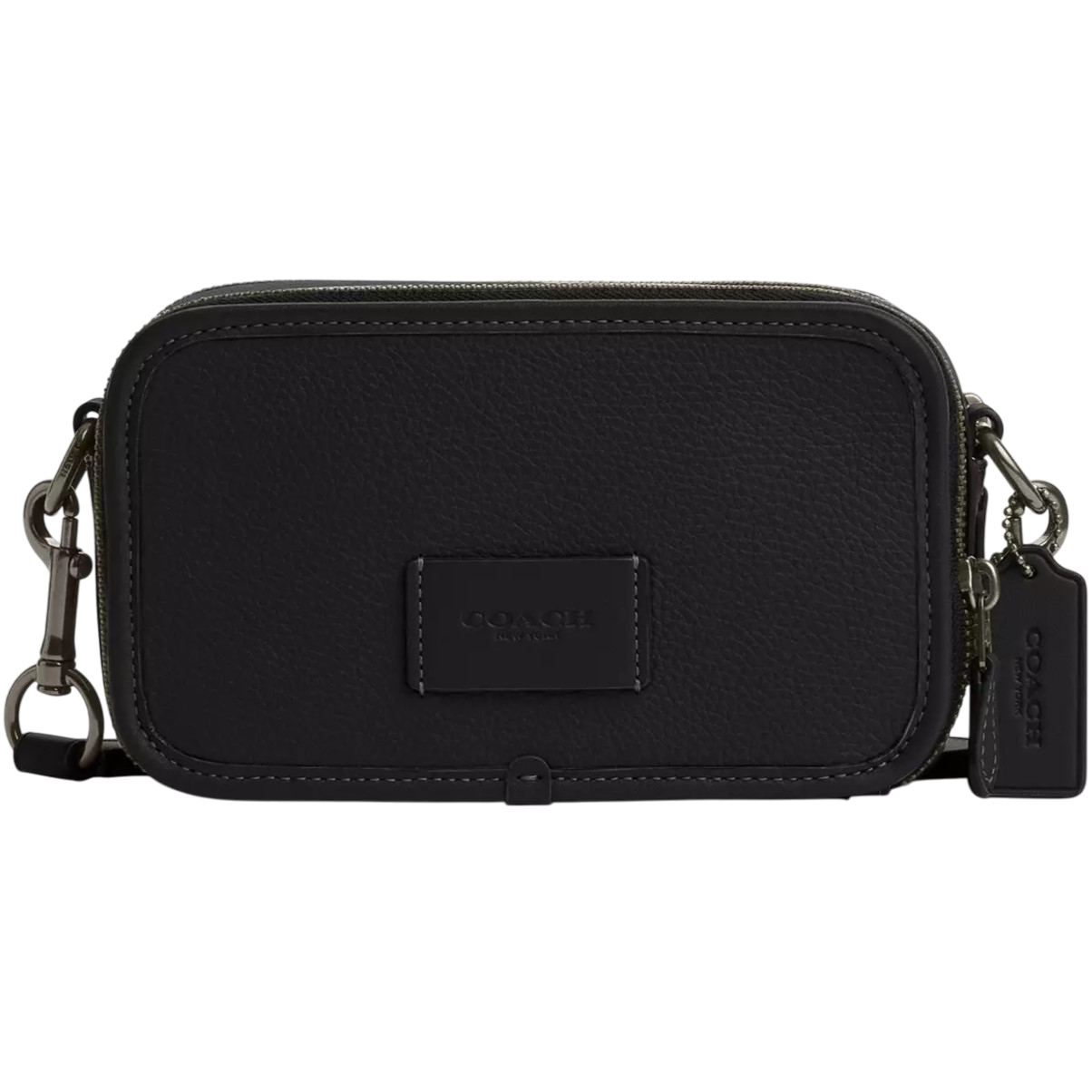 Túi đeo chéo Coach Nam Wyatt Crossbody Gunmetal Black CM113 2
