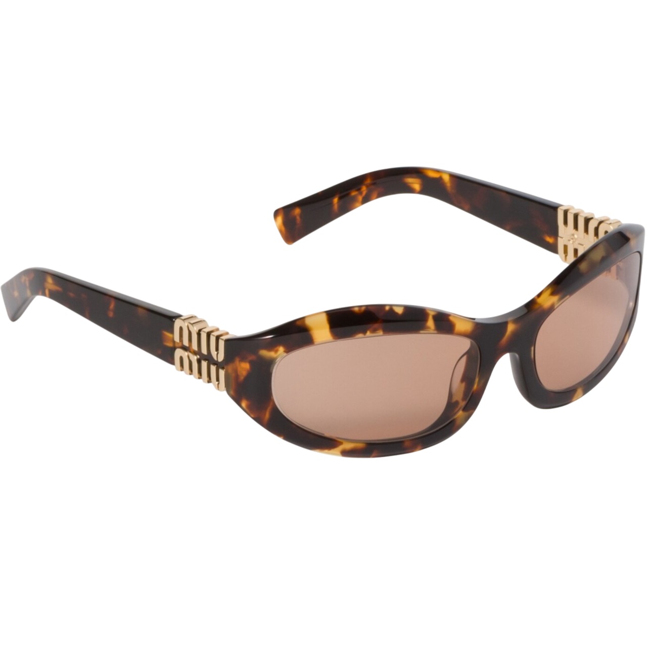 Kính mát Miu Miu Glimpse D-frame Acetate Sunglasses Tortoiseshell 14ZS 3