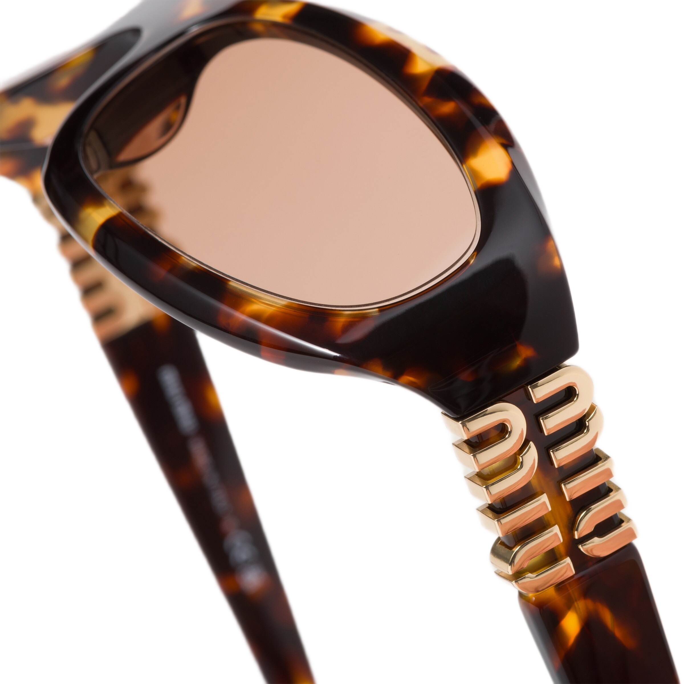 Kính mát Miu Miu Glimpse D-frame Acetate Sunglasses Tortoiseshell 14ZS 6