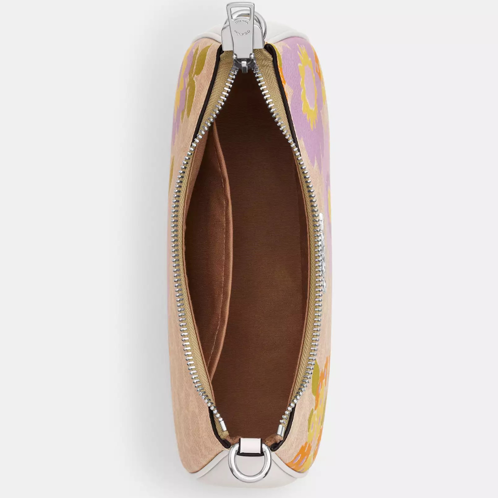 Túi kẹp nách Coach Teri Shoulder Bag In Signature Canvas With Floral Print CBG73 4