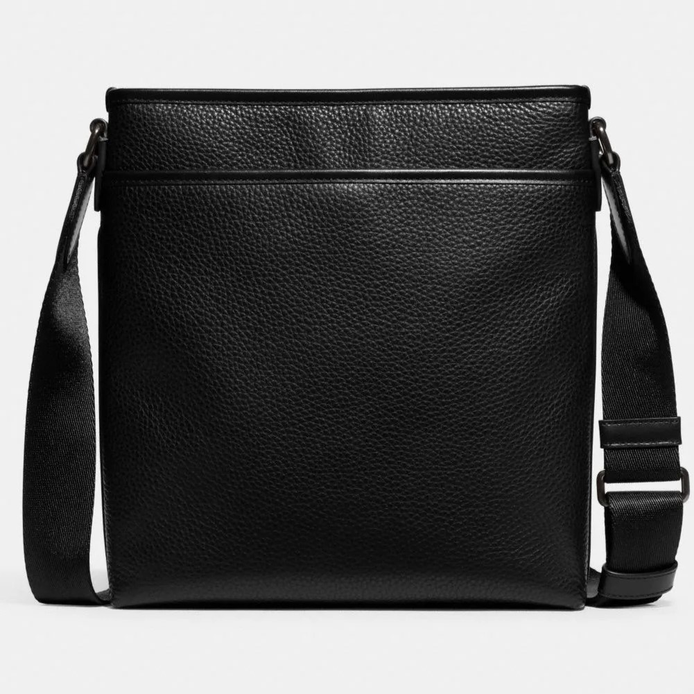 Túi dáng đứng nam Coach Gotham Slim Crossbody Black CC110 3