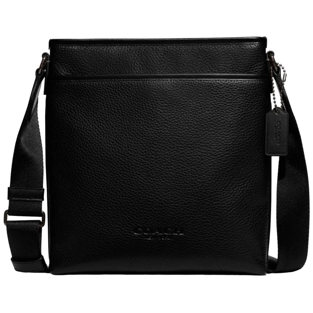 Túi dáng đứng nam Coach Gotham Slim Crossbody Black CC110 5