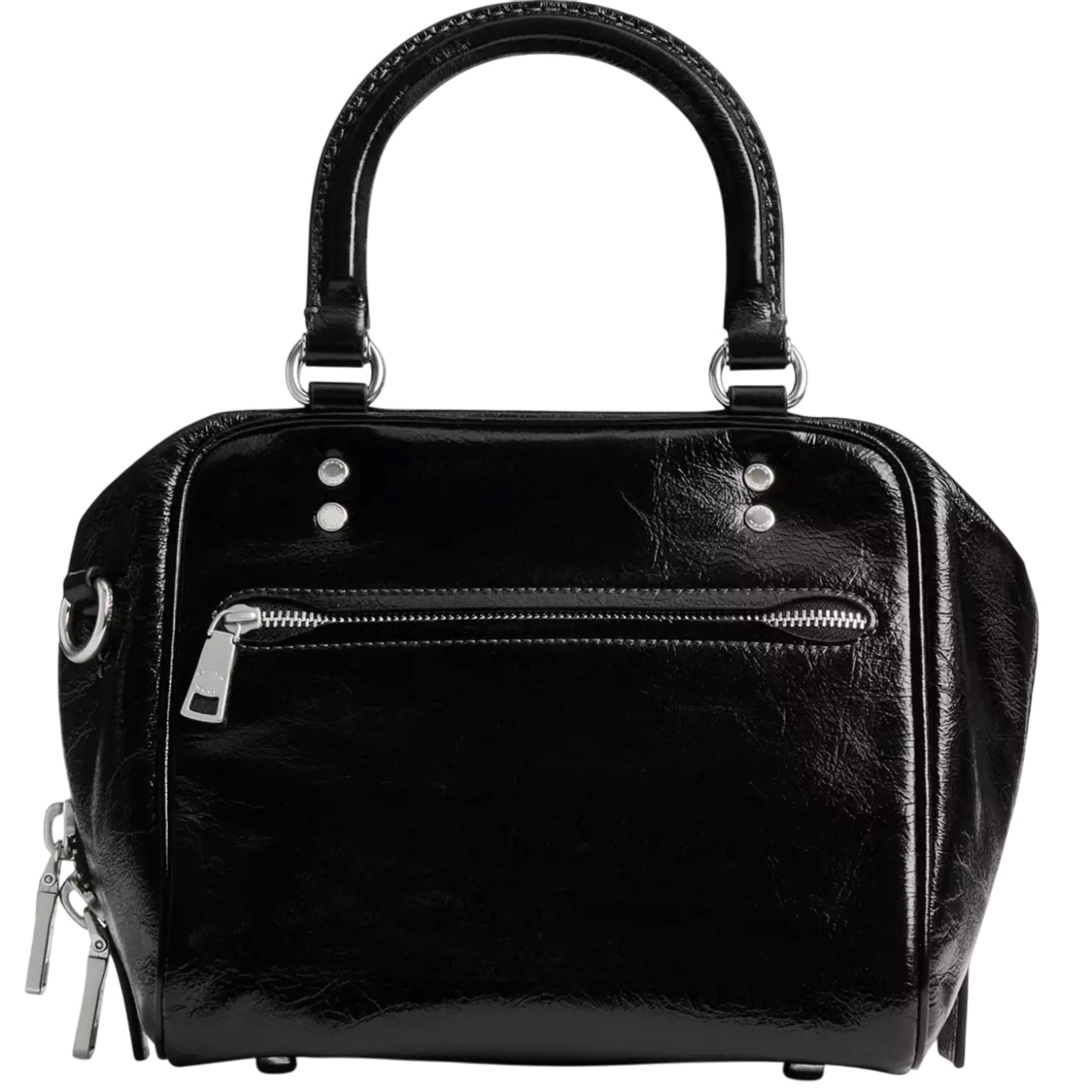 Túi xách Coach nữ Cube Rogue Bag 20 Black CBH04 2