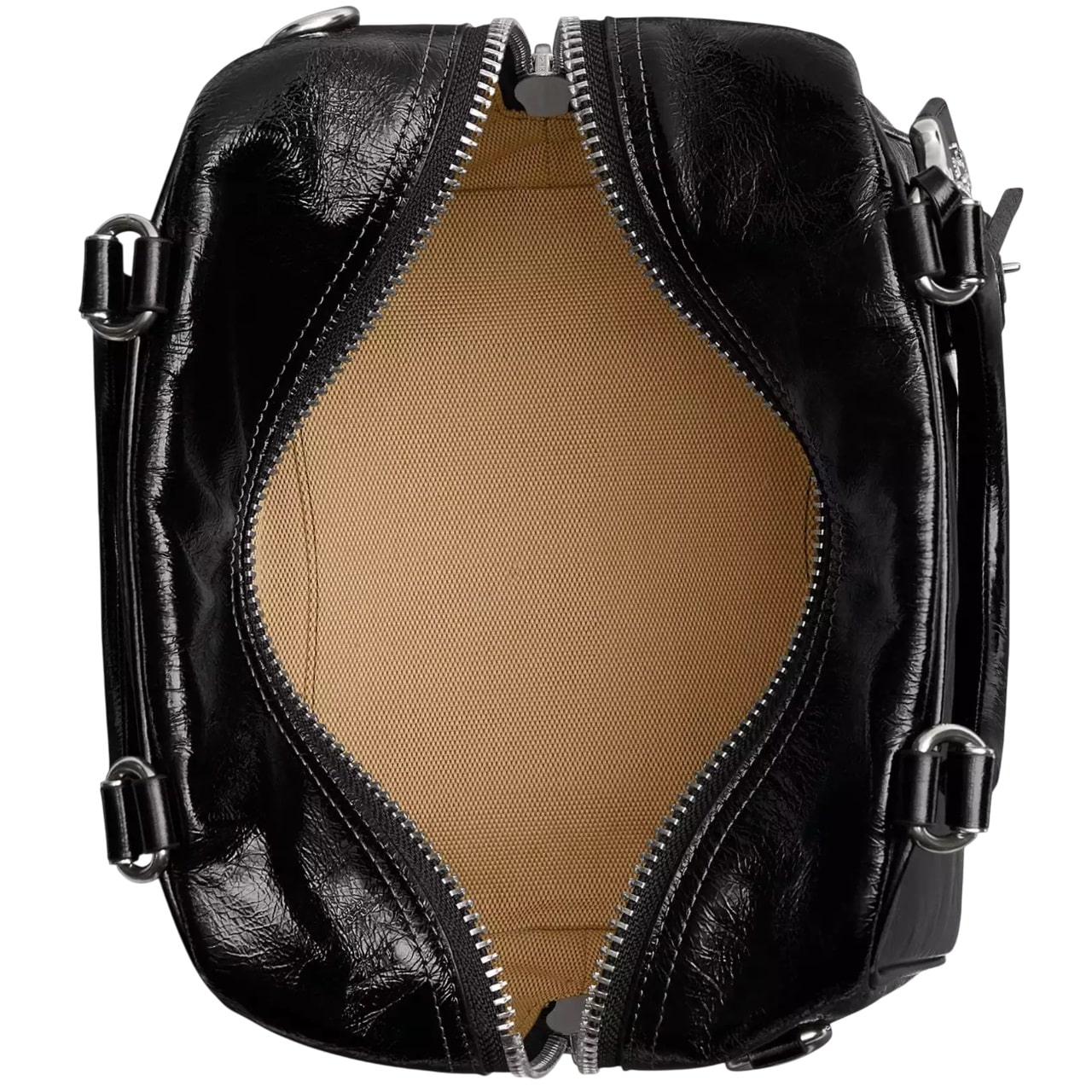 Túi xách Coach nữ Cube Rogue Bag 20 Black CBH04 6