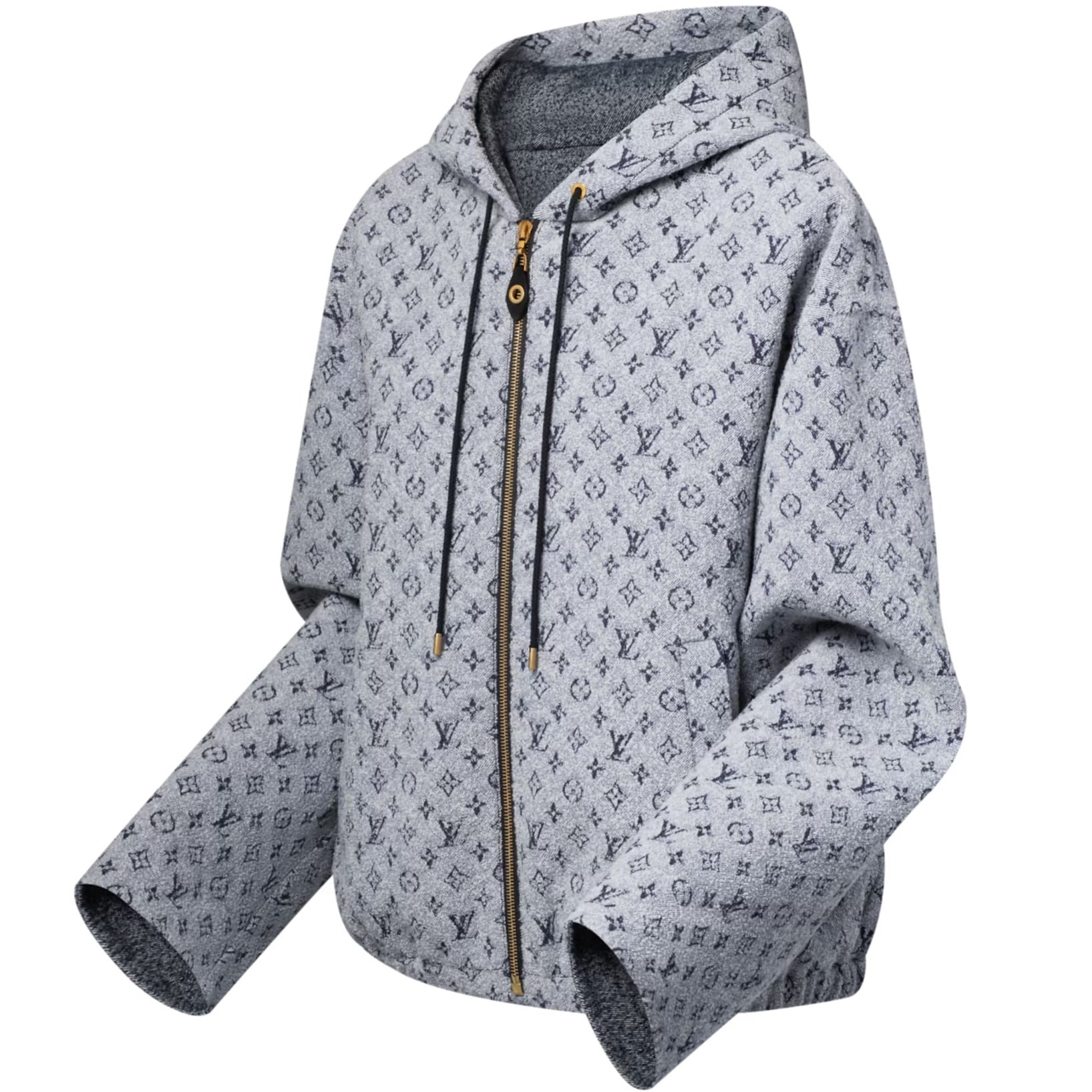 Áo khoác nữ LV Louis Vuitton Monogram Bouclé Hoodie 3