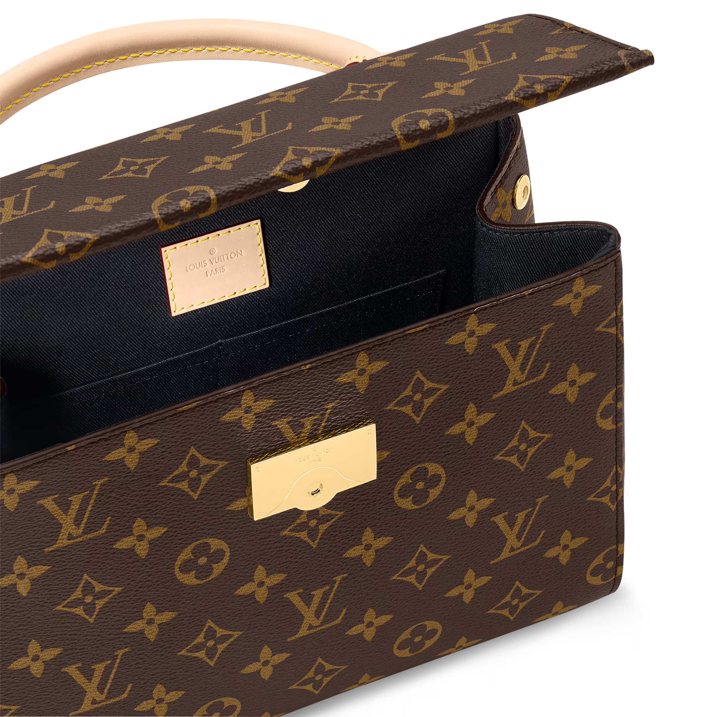Túi đeo chéo nữ Louis Vuitton Cluny BB Monogram Canvas 1