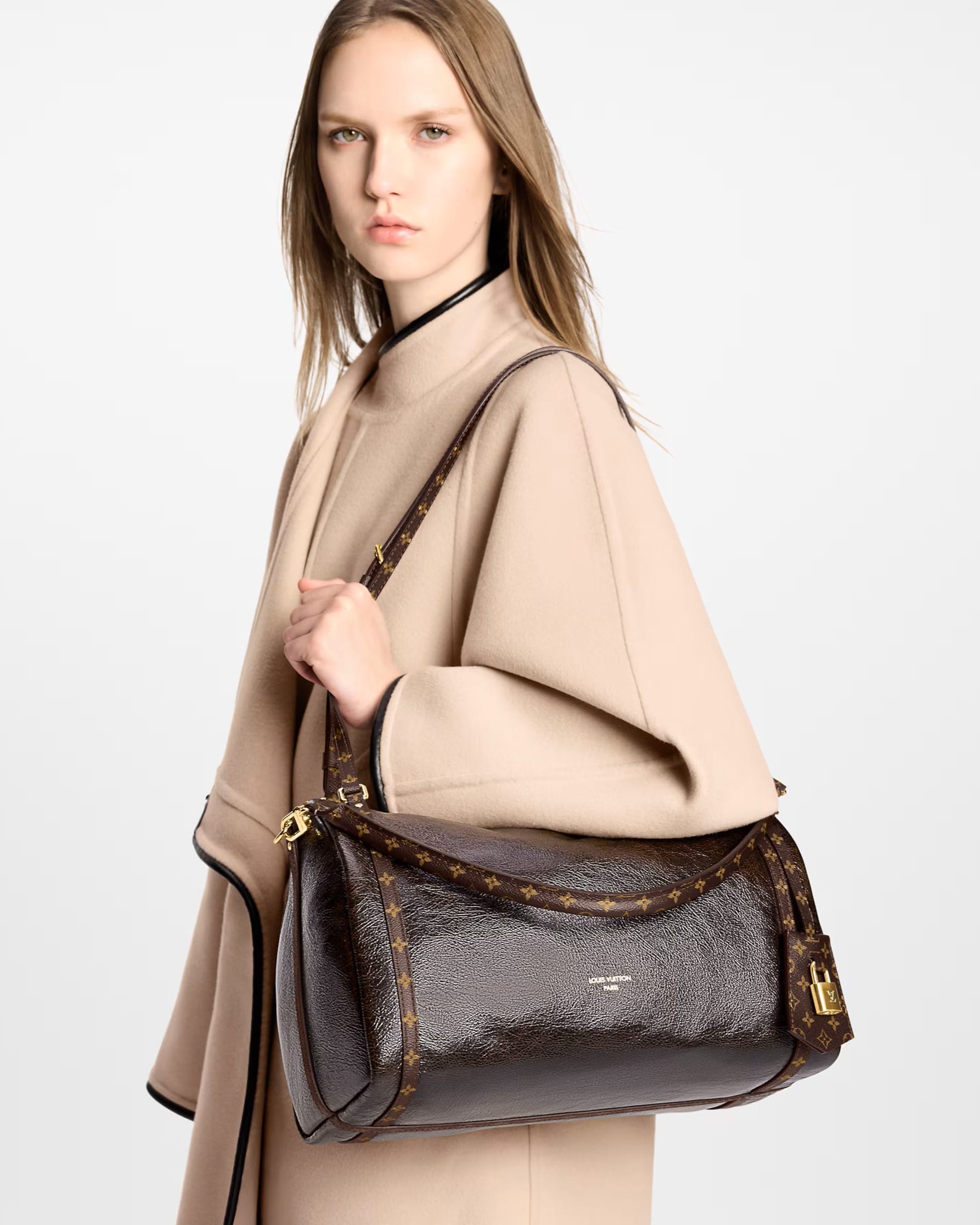Túi xách Louis Vuitton Express MM Saga Acajou 2
