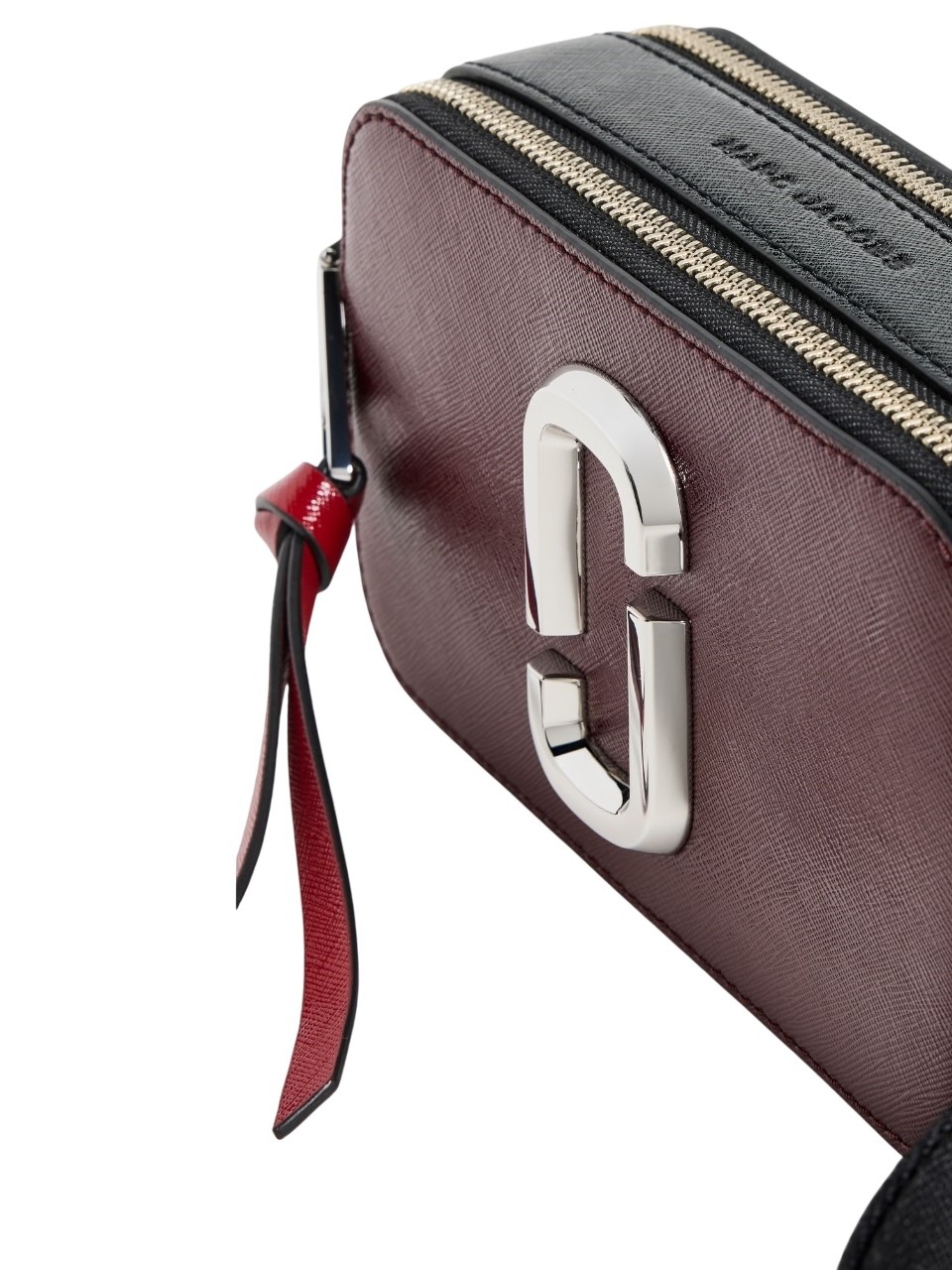 Túi đeo chéo Marc Jacobs màu đỏ The Snapshot Crossbody Bag Oxblood Multi 2S3HCR500H03 1