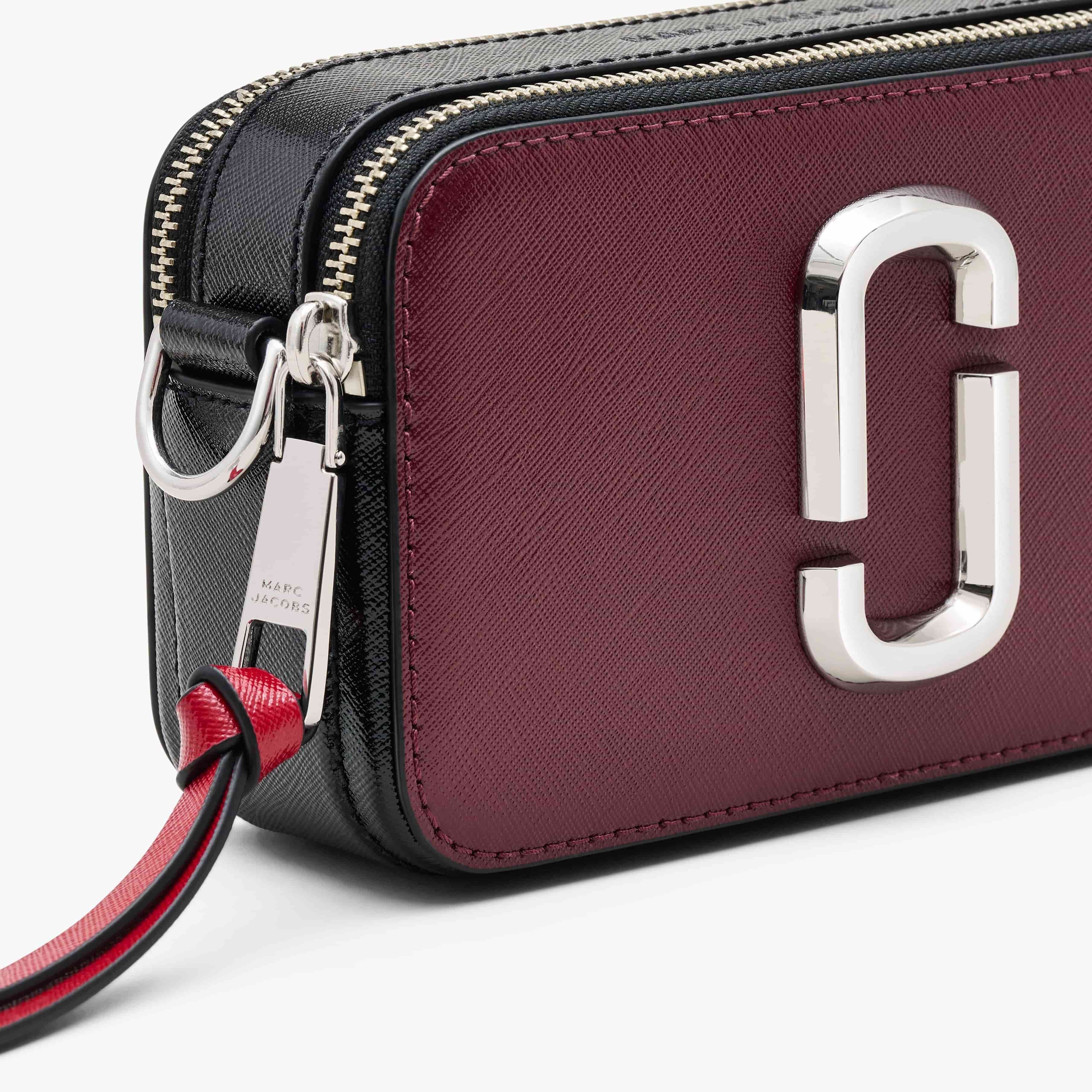 Túi đeo chéo Marc Jacobs màu đỏ The Snapshot Crossbody Bag Oxblood Multi 2S3HCR500H03 3
