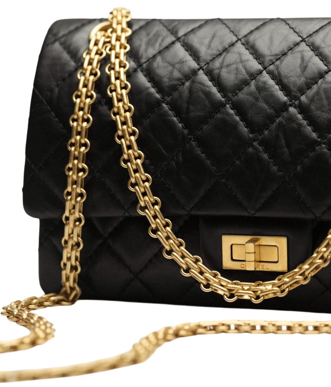 Túi đeo chéo Chanel Classic 2.55 Handbag Black 3