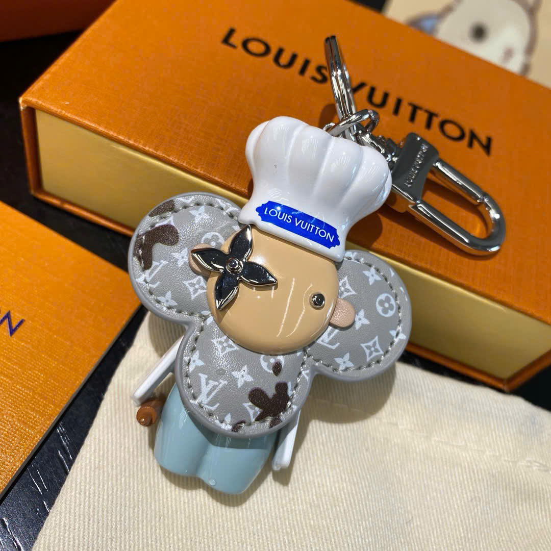 Móc khóa túi Louis Vuitton Vivienne Baker Collectible s00 Key Holders And Bag Charms M01467 4