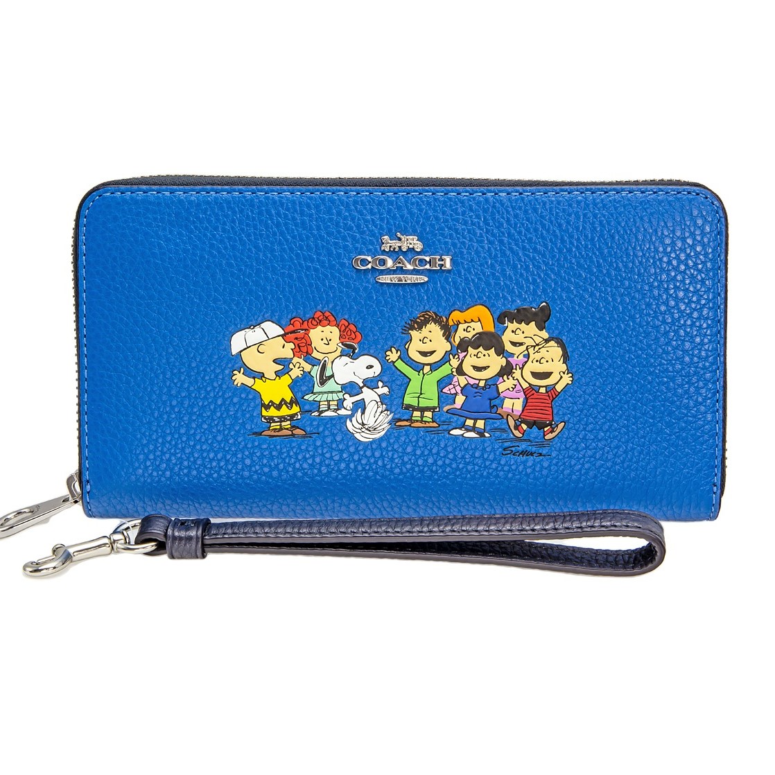 VÍ NỮ DÀI COACH X PEANUTS LONG ZIP AROUND WALLET WITH SNOOPY AND FRIENDS 5