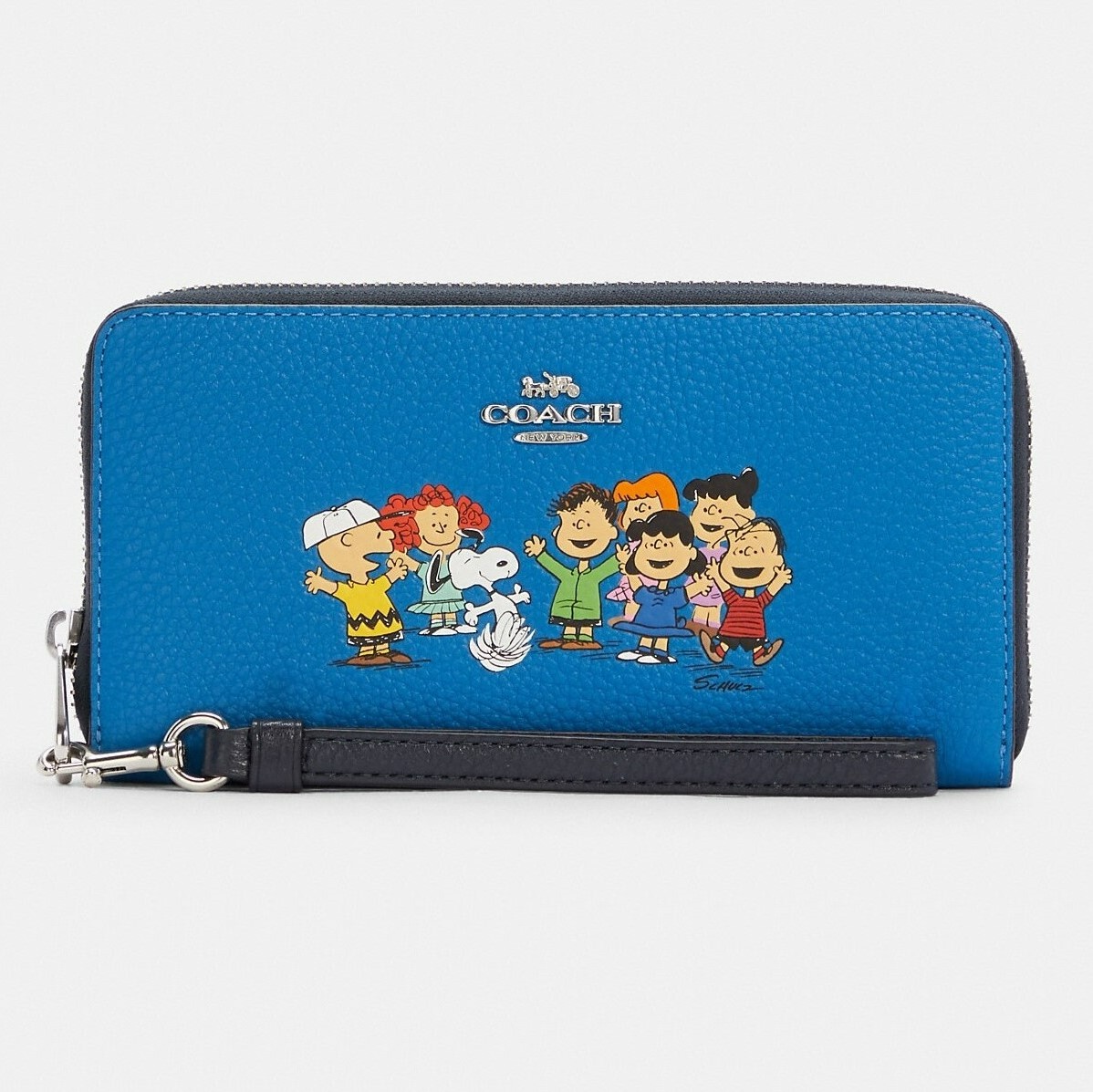 VÍ NỮ DÀI COACH X PEANUTS LONG ZIP AROUND WALLET WITH SNOOPY AND FRIENDS 8