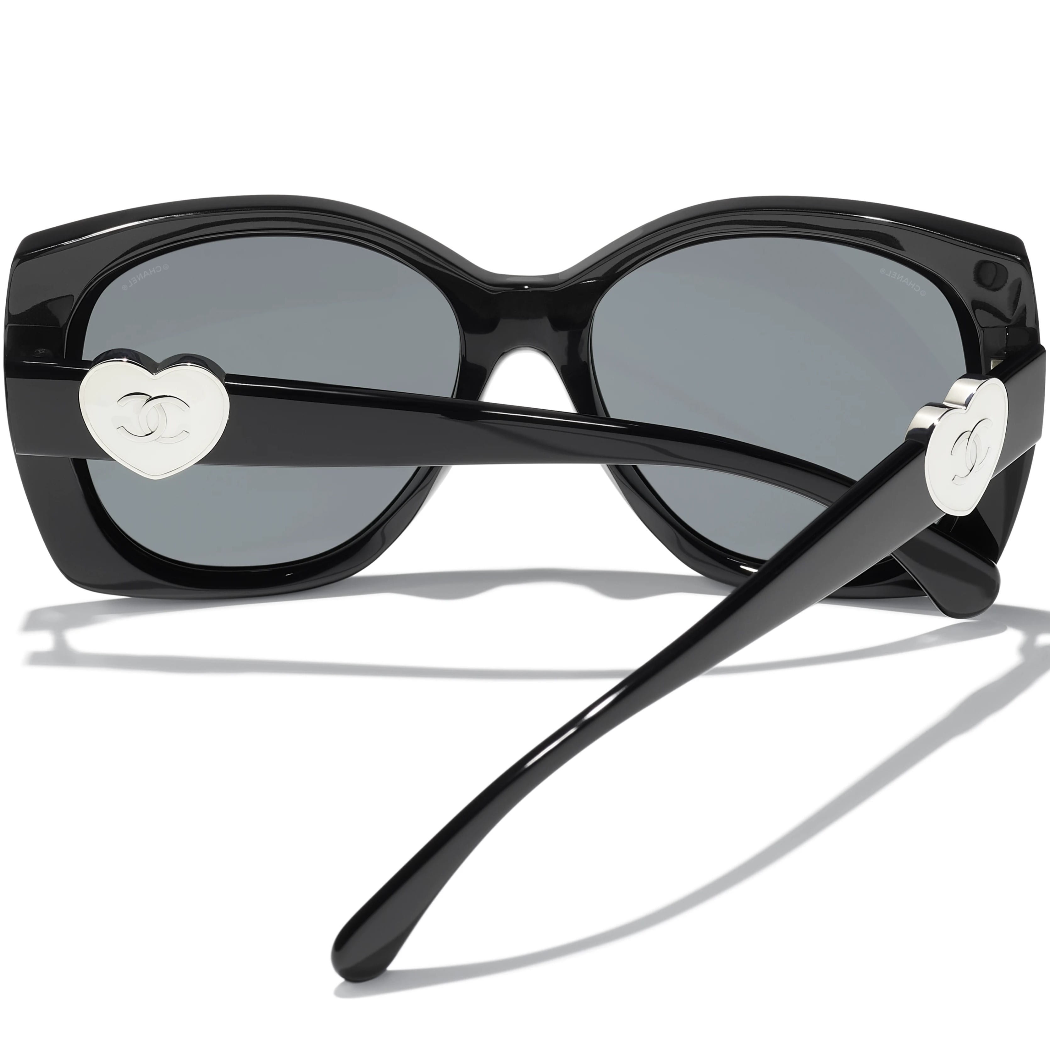 Kính Chanel Square Sunglasses Acetate Black 6
