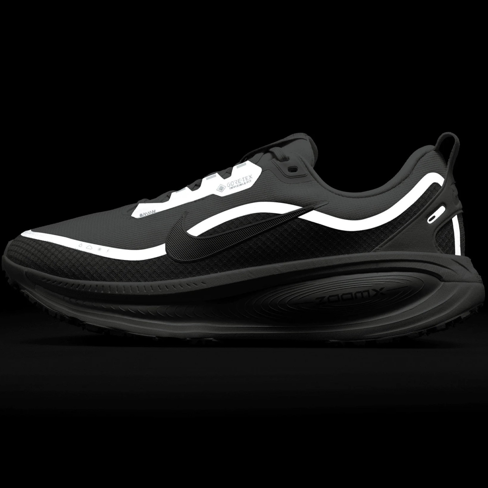 Giày thể thao Nike Vomero 18 Road Running Shoes With Reflective Accents Pure Platinum HQ7001-003 2
