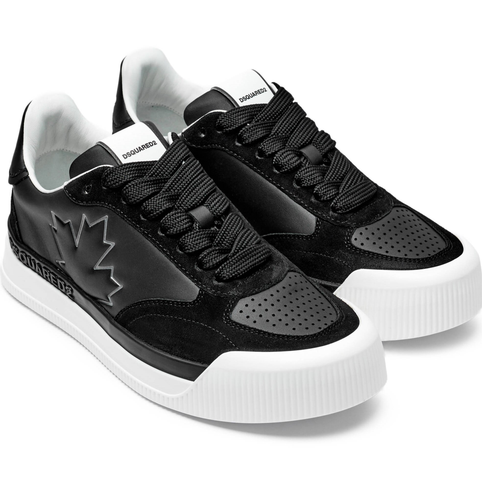 Giày nam Dsquared2 New Jersey Sneakers Black 1