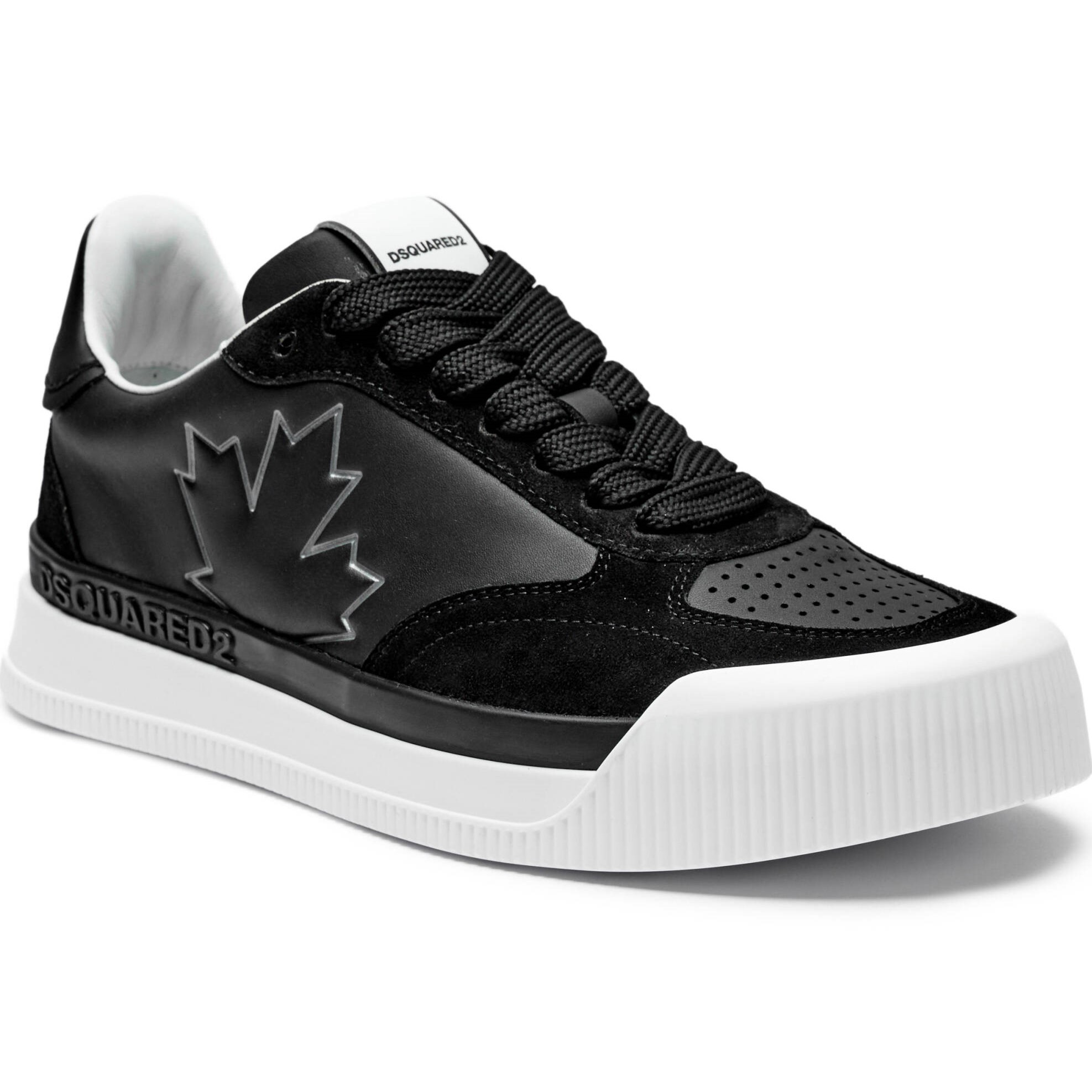 Giày nam Dsquared2 New Jersey Sneakers Black 10