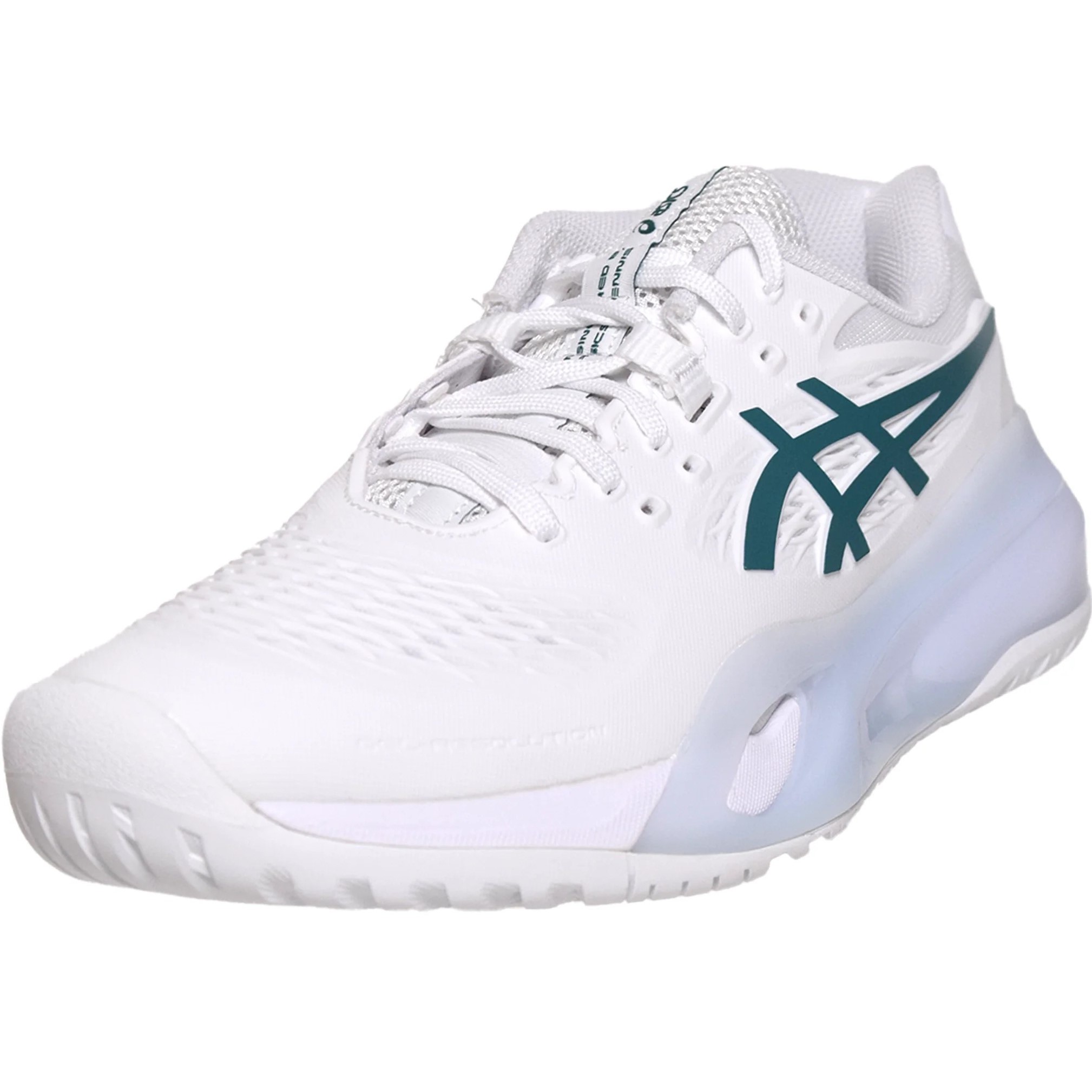 Giày thể thao Pickleball Asics Gel-Resolution X Tennis Shoes White Pitch Green 1041A481-102 1