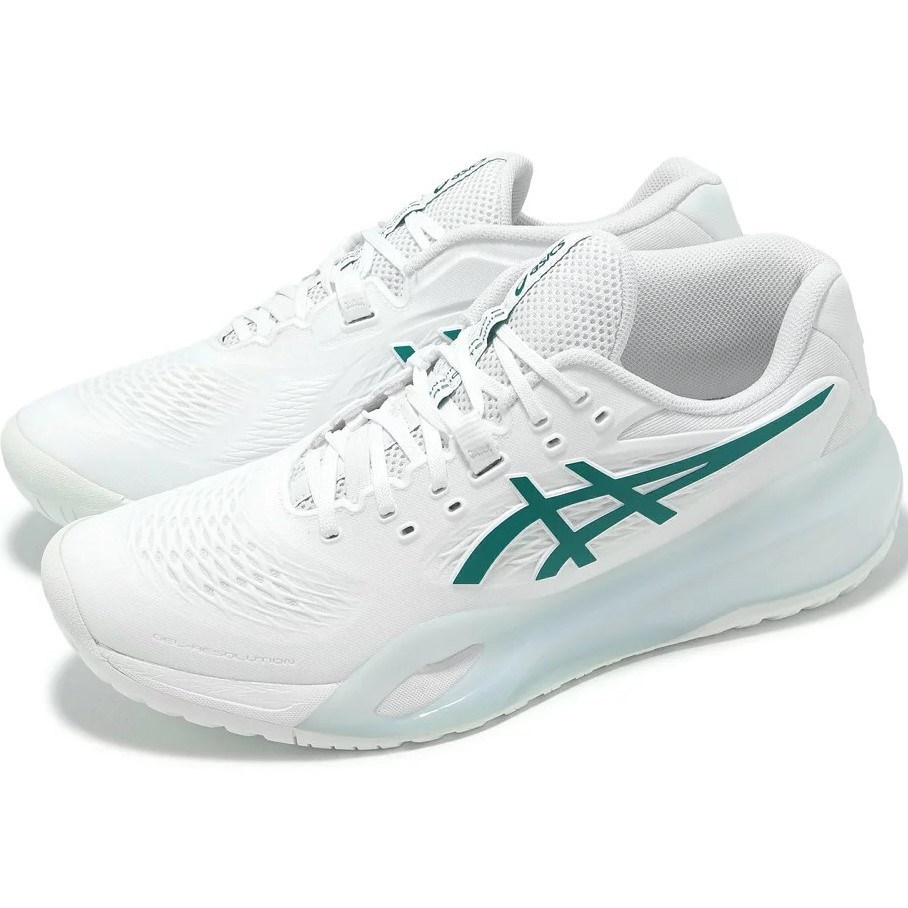 Giày thể thao Pickleball Asics Gel-Resolution X Tennis Shoes White Pitch Green 1041A481-102 7