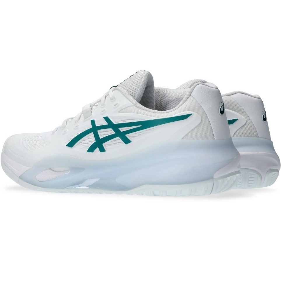 Giày thể thao Pickleball Asics Gel-Resolution X Tennis Shoes White Pitch Green 1041A481-102 11