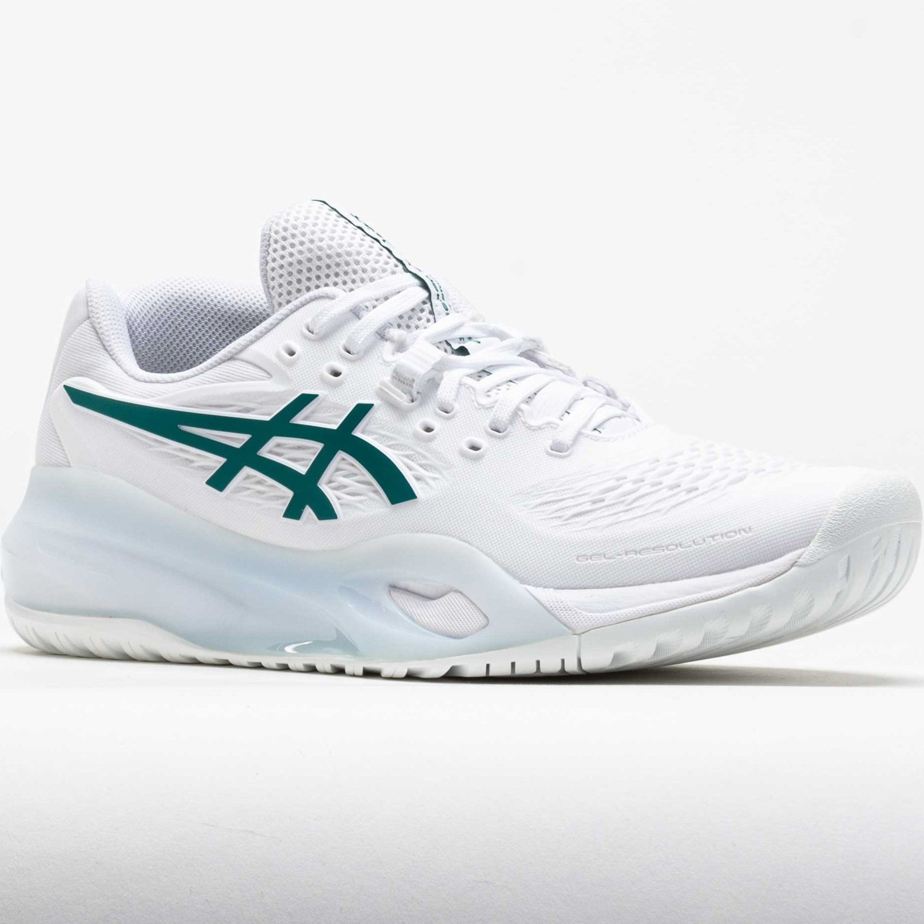 Giày thể thao Pickleball Asics Gel-Resolution X Tennis Shoes White Pitch Green 1041A481-102 15