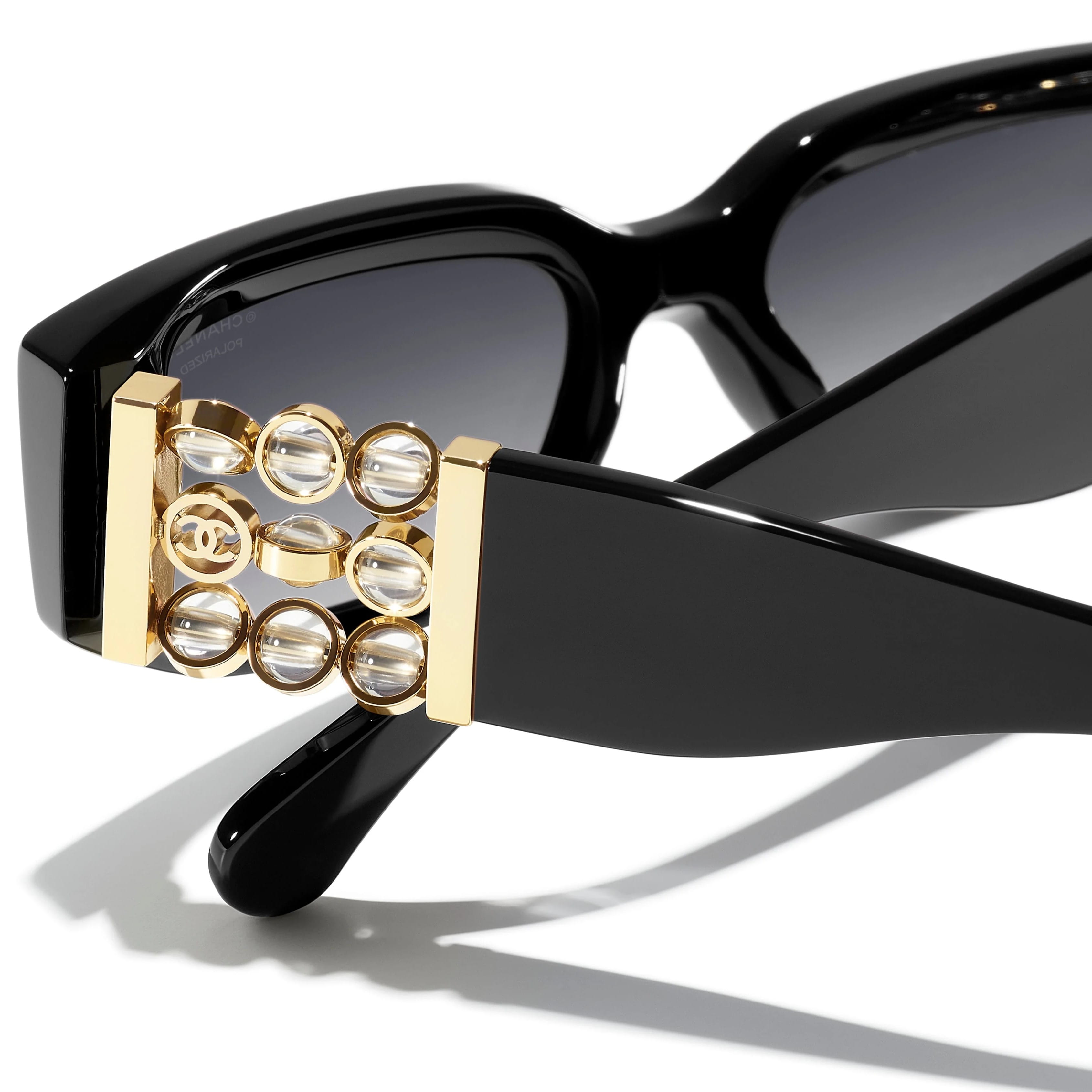 Kính Chanel Acetate Rectangle Sunglasses CH5544 1