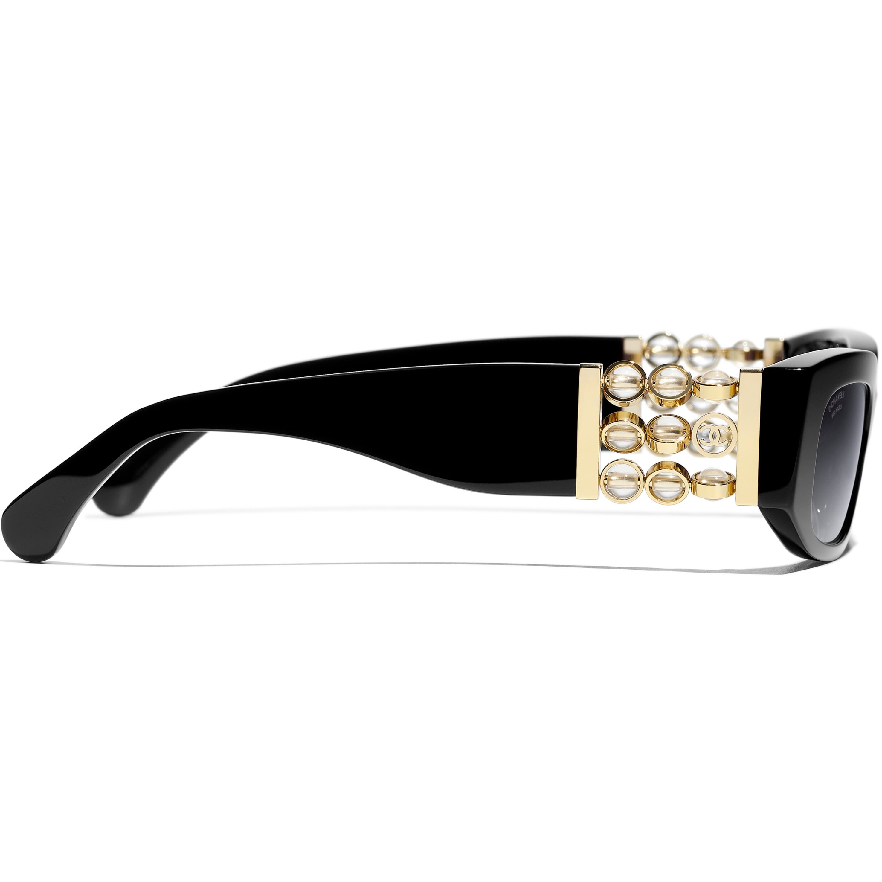 Kính Chanel Acetate Rectangle Sunglasses CH5544 3