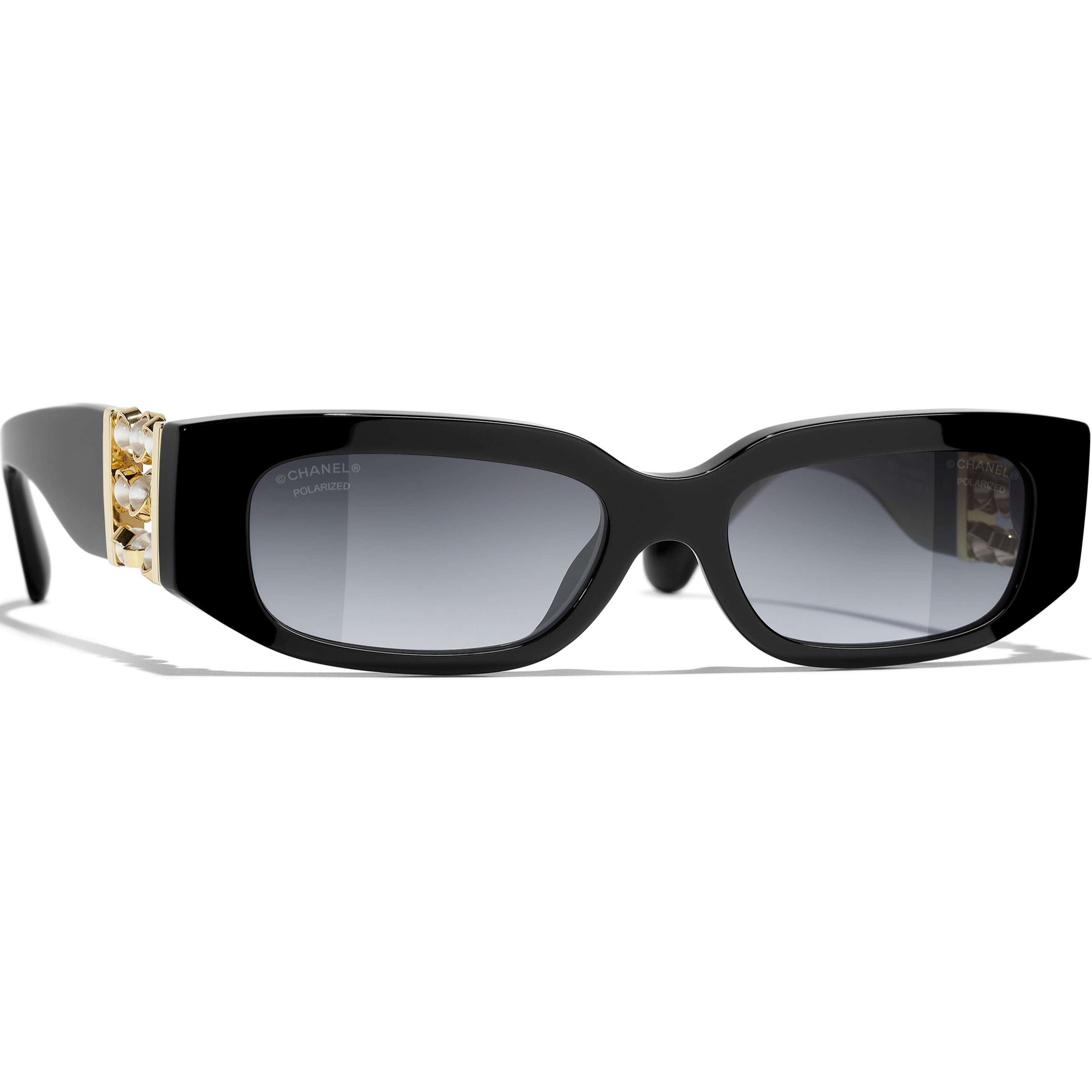 Kính Chanel Acetate Rectangle Sunglasses CH5544 7