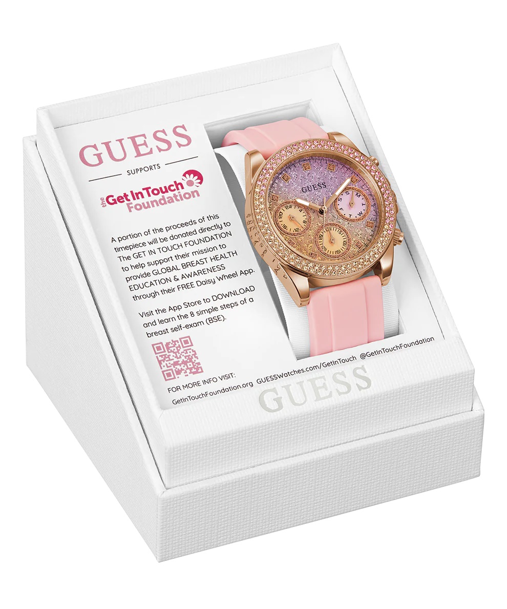 ĐỒNG HỒ ĐEO TAY NỮ GUESS LADIES SPARKLING PINK LIMITED EDITION WATCH GW0032L4 10