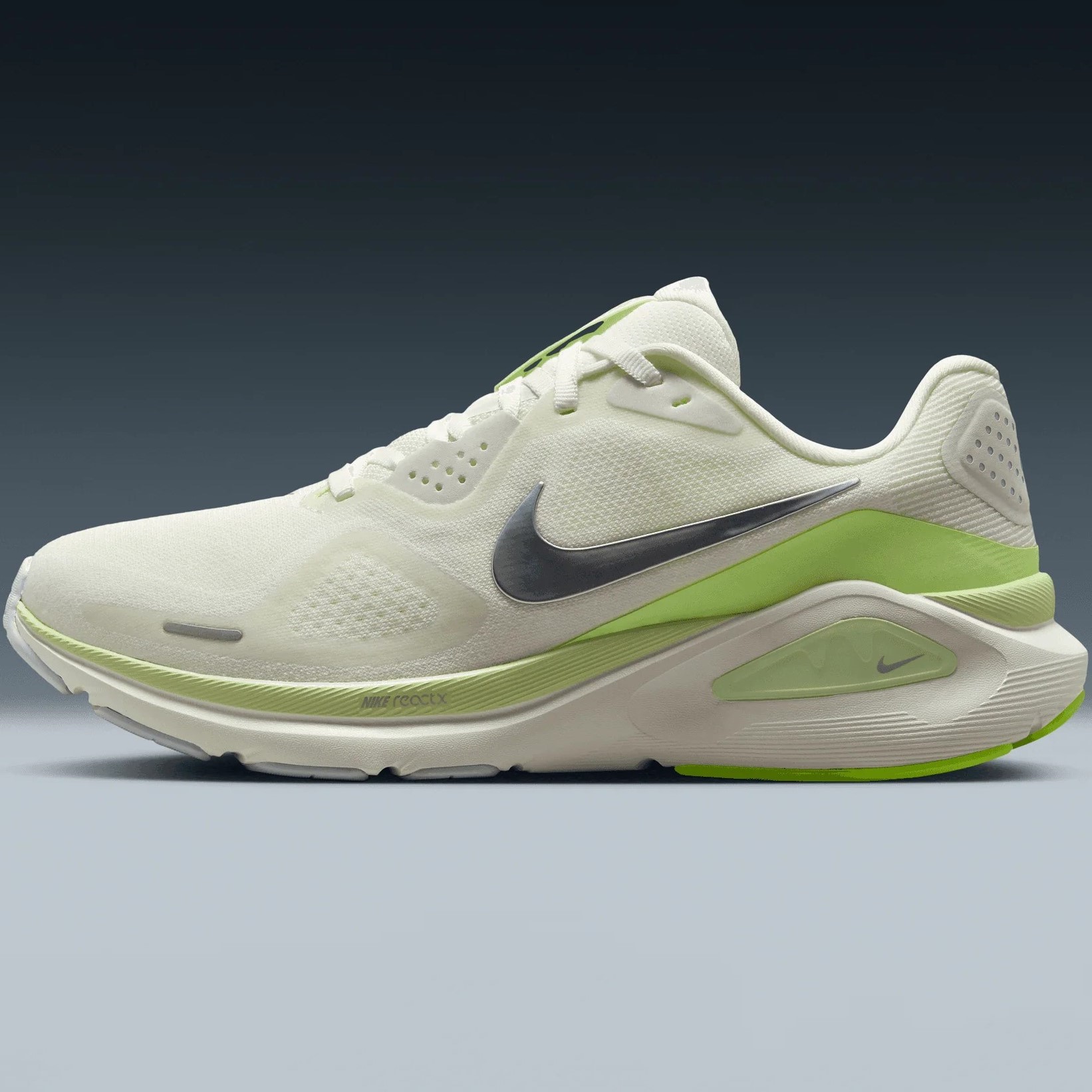 Giày thể thao Nike Structure 26 Road Running Shoes Summit White Barely Volt HJ1101-103 2