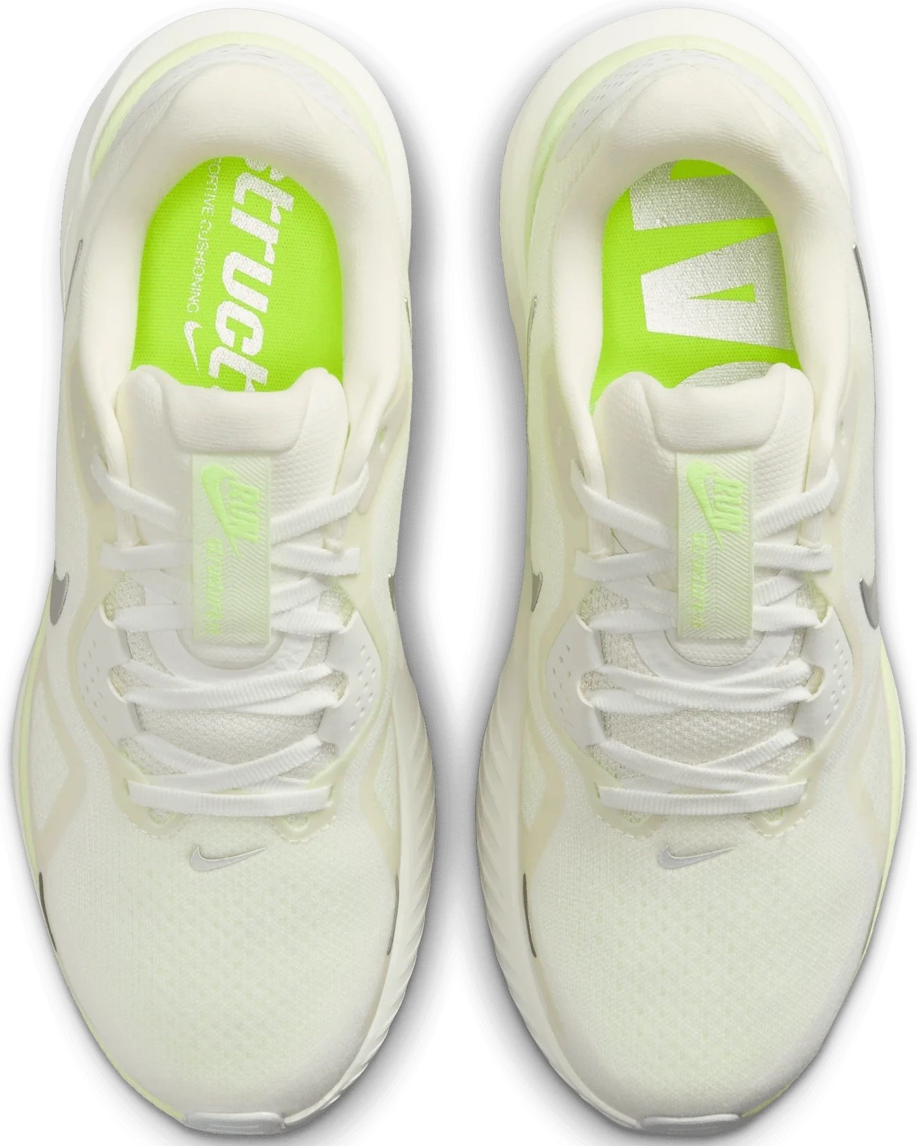 Giày thể thao Nike Structure 26 Road Running Shoes Summit White Barely Volt HJ1101-103 8