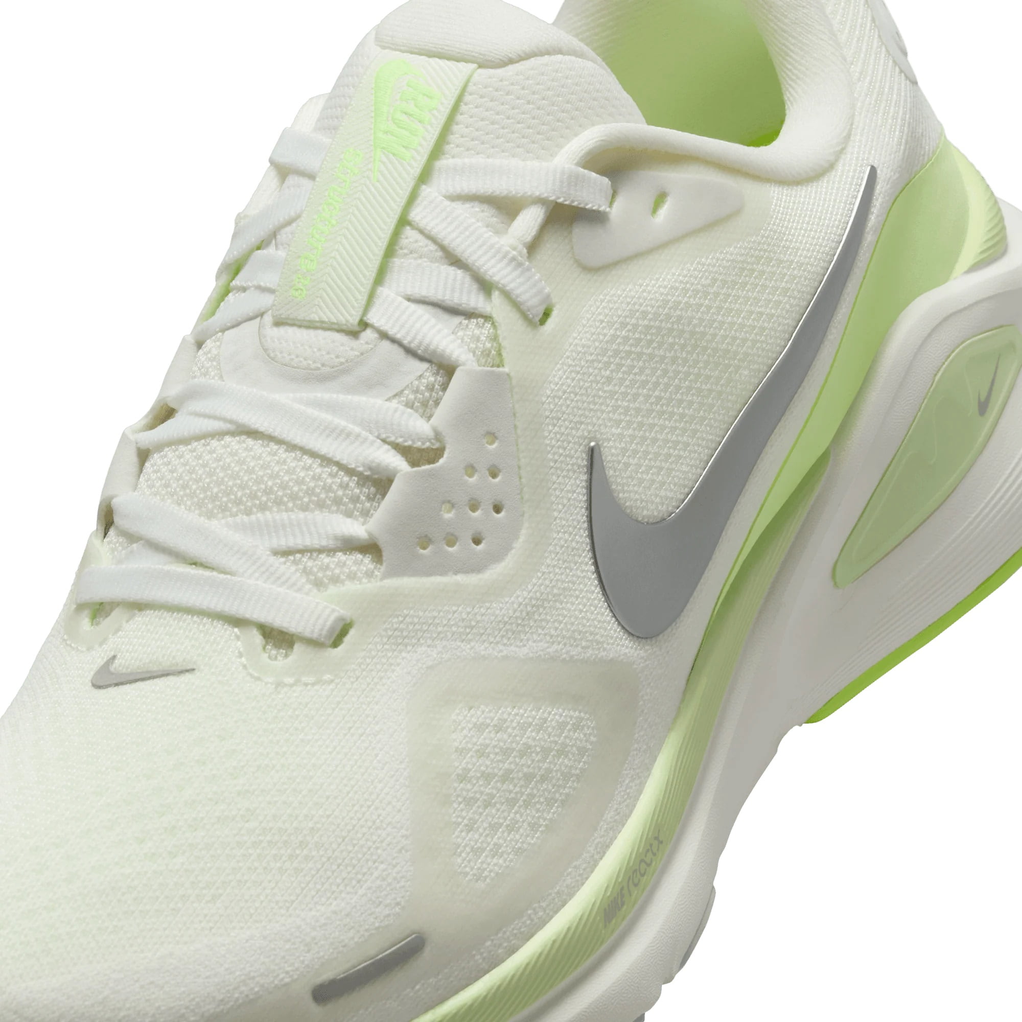 Giày thể thao Nike Structure 26 Road Running Shoes Summit White Barely Volt HJ1101-103 11