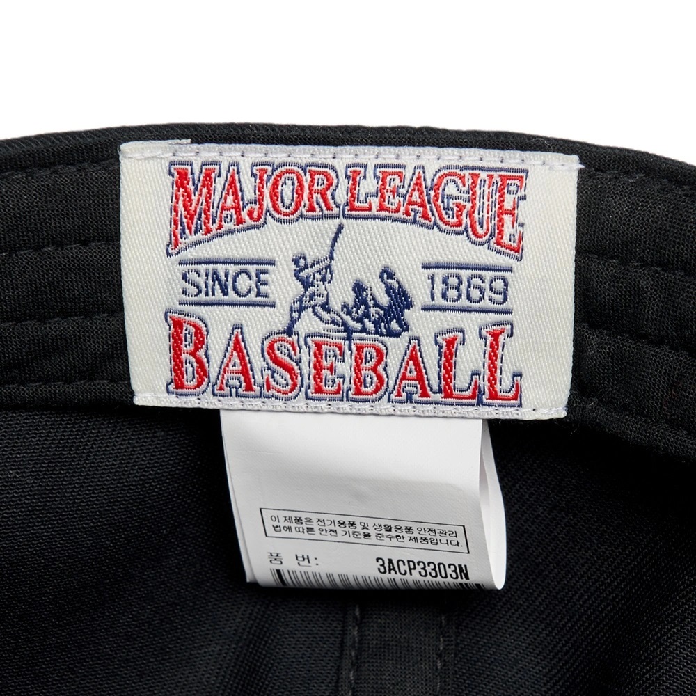 Mũ MLB Basic Coloration Ball Cap New York Yankees Black 3ACP3303N-50BKS 8
