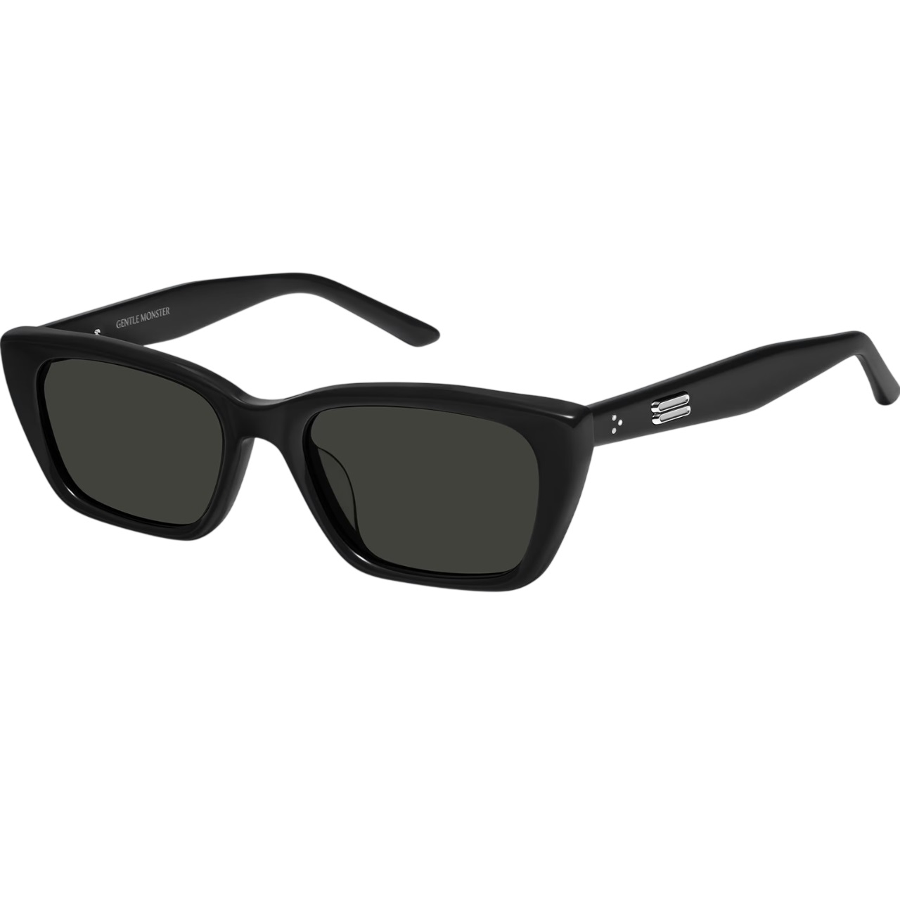 Kính mát Gentle Monster Sage 01 Cat-Eye Sunglasses in Black Acetate 1