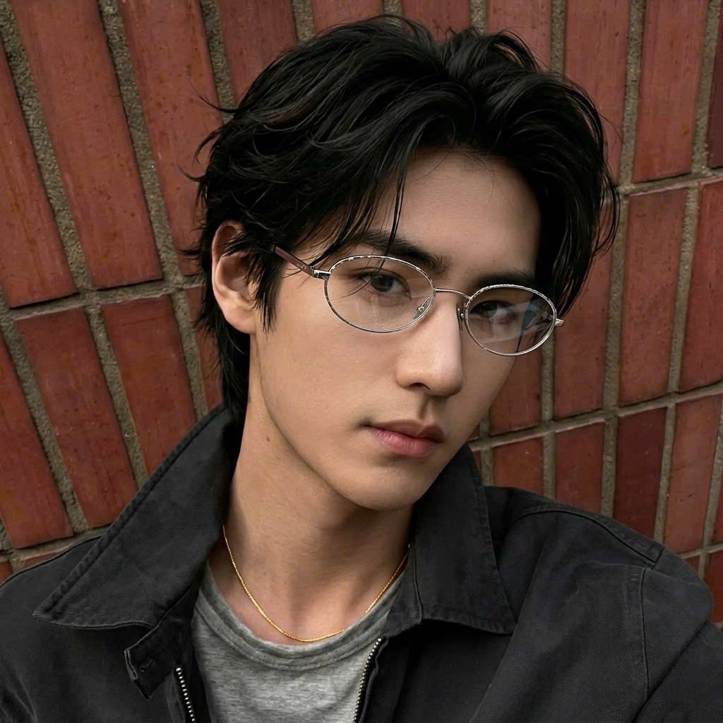 Kính mát gọng kim loại Chanel Oval Silver Frame Eyeglasses 2