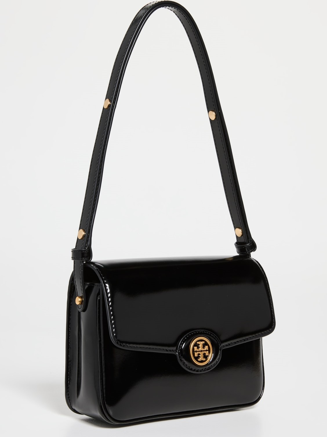 TÚI NỮ TORY BURCH ROBINSON SPAZZOLATO BLACK LEATHER CONVERTIBLE SHOULDER BAG 2