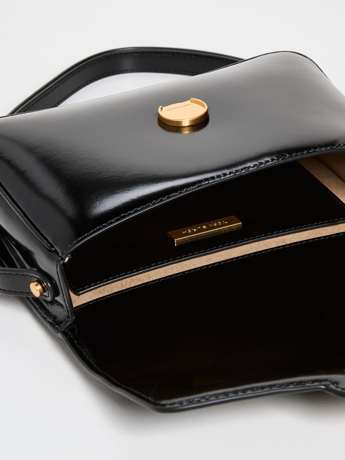 TÚI NỮ TORY BURCH ROBINSON SPAZZOLATO BLACK LEATHER CONVERTIBLE SHOULDER BAG 20
