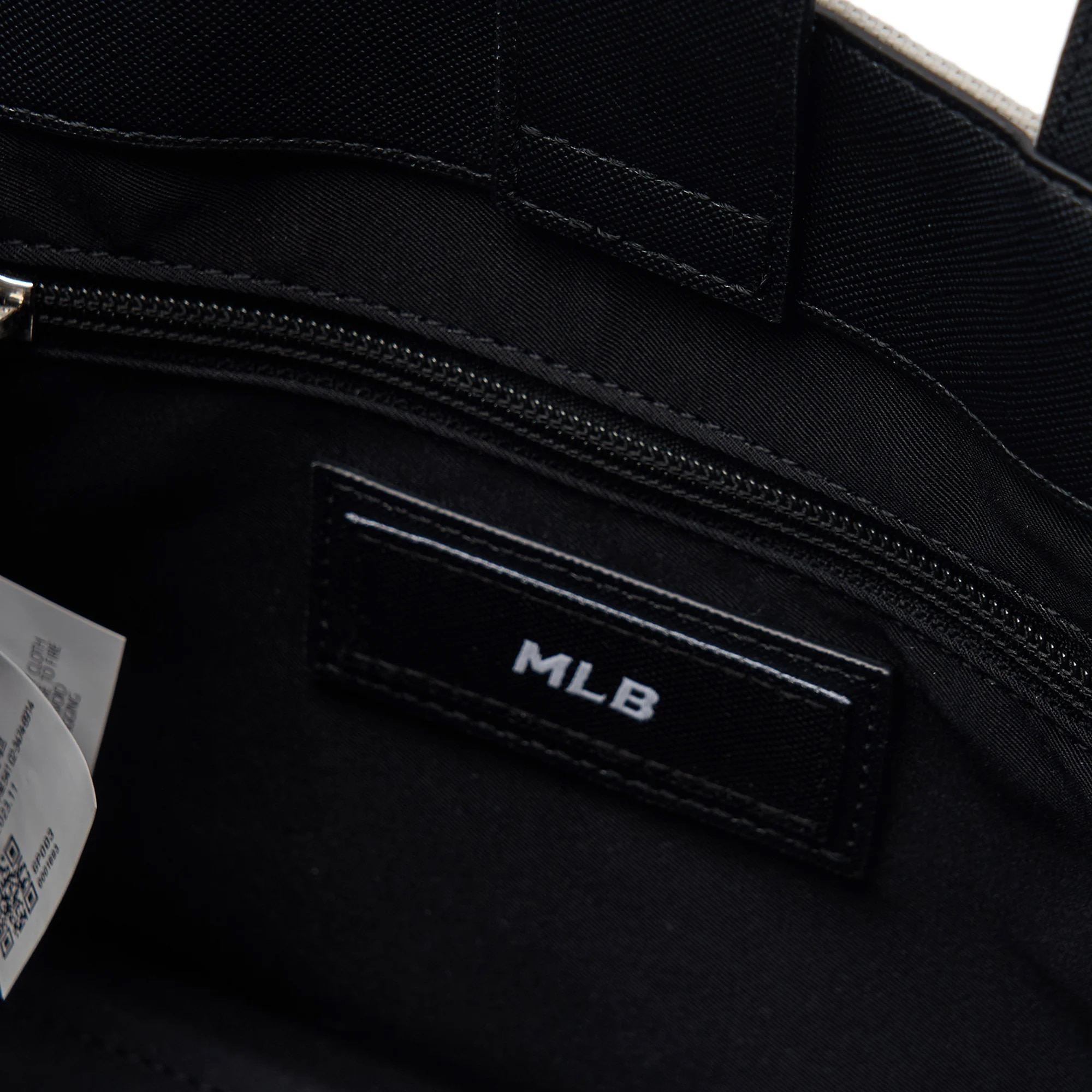TÚI ĐEO CHÉO TOTE MLB VARSITY JACQUARD LA DODGERS 3AORS024N-07CRM MÀU ĐEN XÁM 6