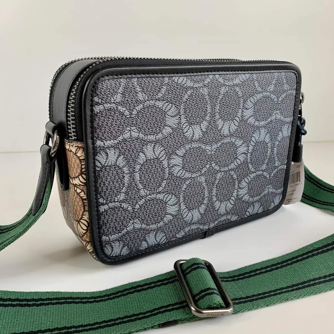 TÚI ĐEO CHÉO COACH MICHAEL B.JORDAN CHARTER CROSSBODY 24 IN MUMMIFIED SIGNATURE CANVAS 9