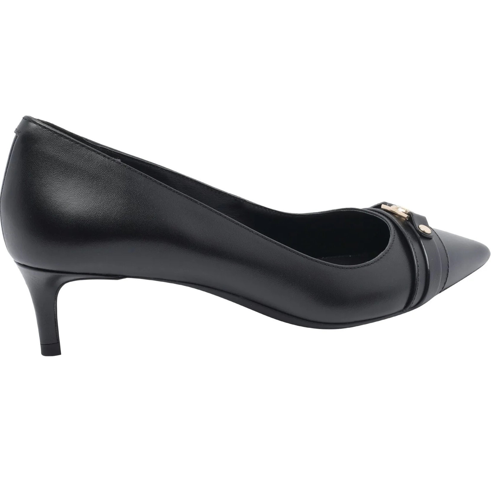 Giày cao gót MK Michael Kors Mandy Soft Leather Pumps Black 40T5MAMP1L 2