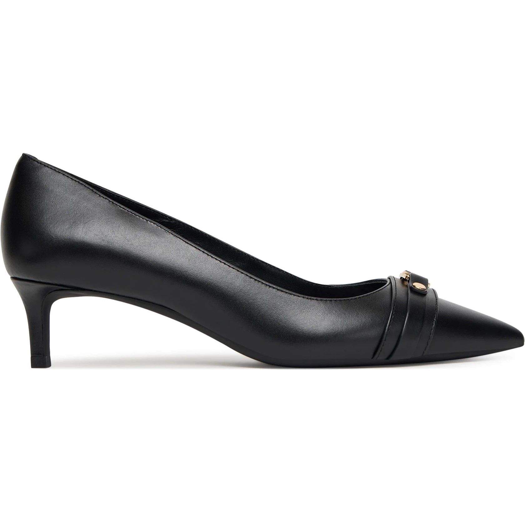 Giày cao gót MK Michael Kors Mandy Soft Leather Pumps Black 40T5MAMP1L 5